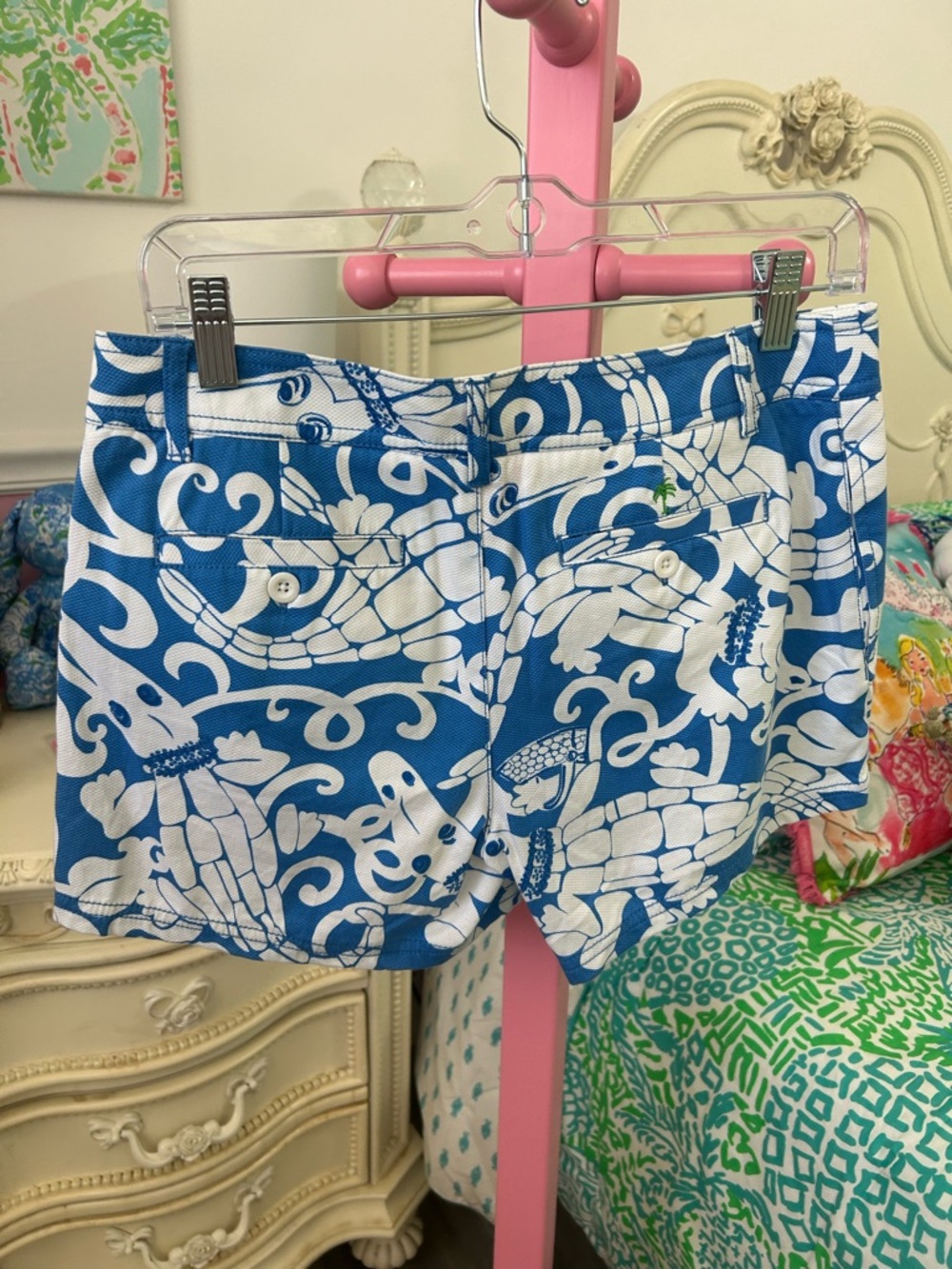 Lilly Pulitzer Gabby Gators texted shorts, Size 4 - Picture 13 of 13
